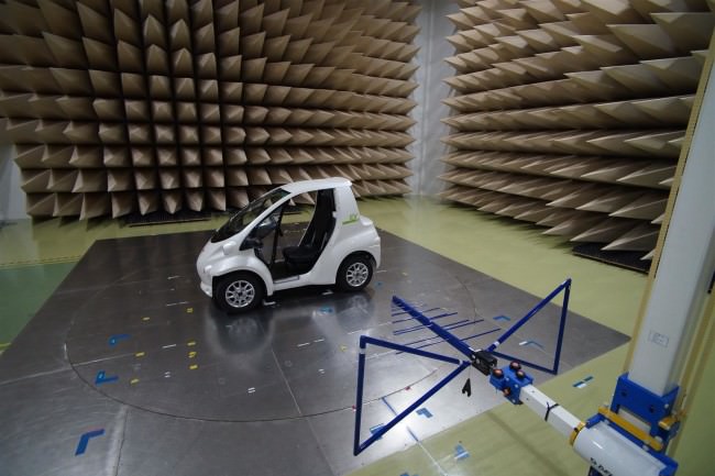 Toyota Coms in EMC laboratory