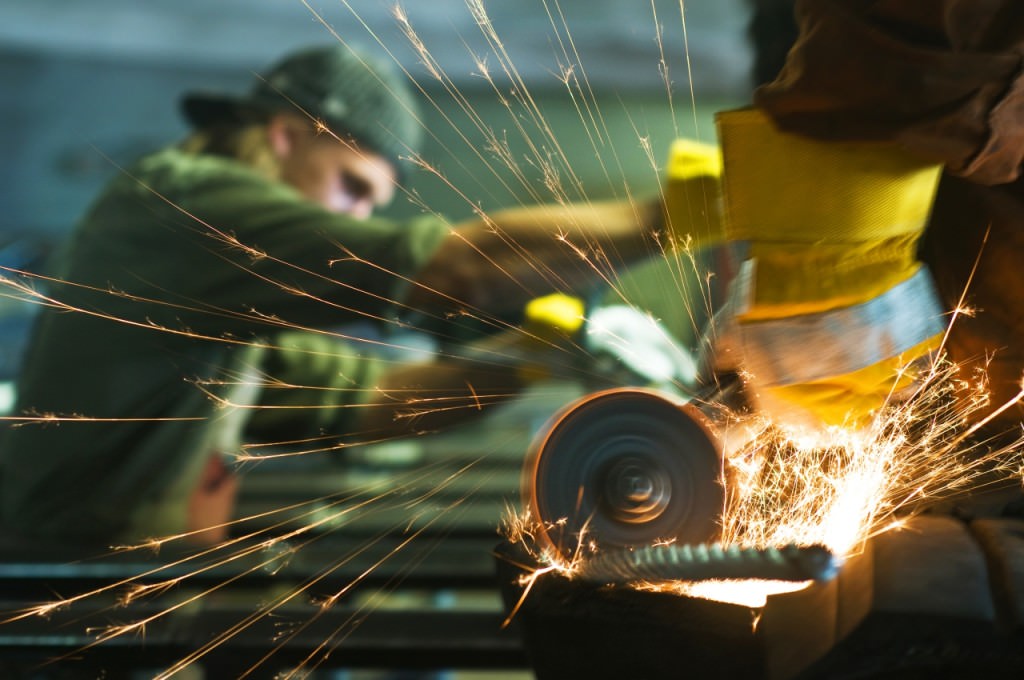 Avoiding Work-Related Accidents - Sparks Flying