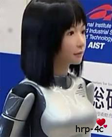 HRP-4C AIST's Humanoid girl robot