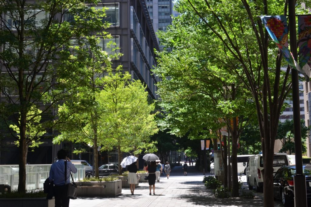 Tokyo Marunouchi People Walking