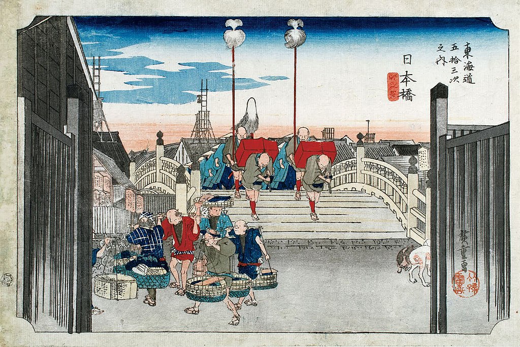 hiroshige nihonbashi bridge