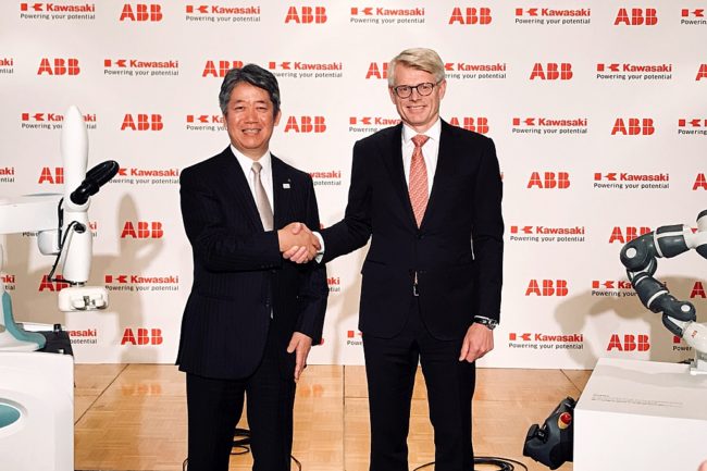 ABB and Kawasaki announce cobot collaboration